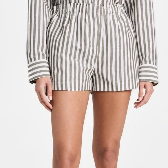 La Ligne Macaulay Striped Shorts - Picture 2 of 10